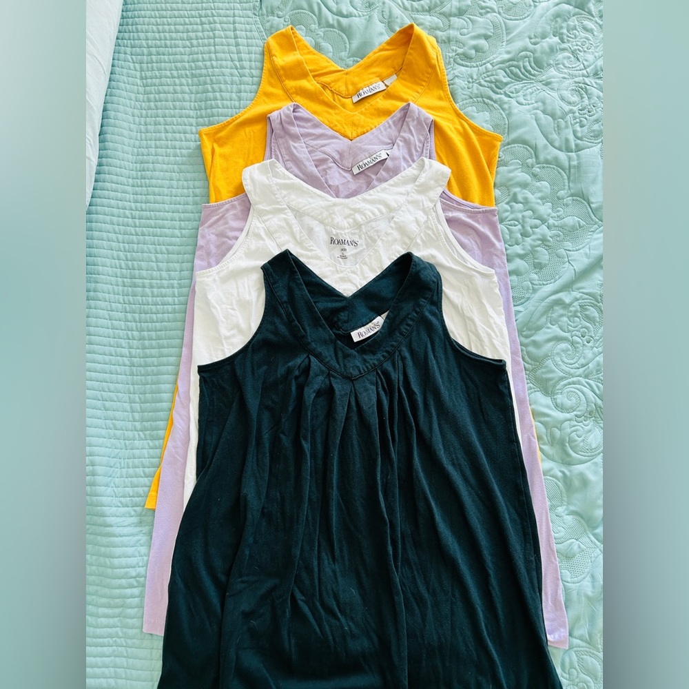 Roamans- 4 beach dresses